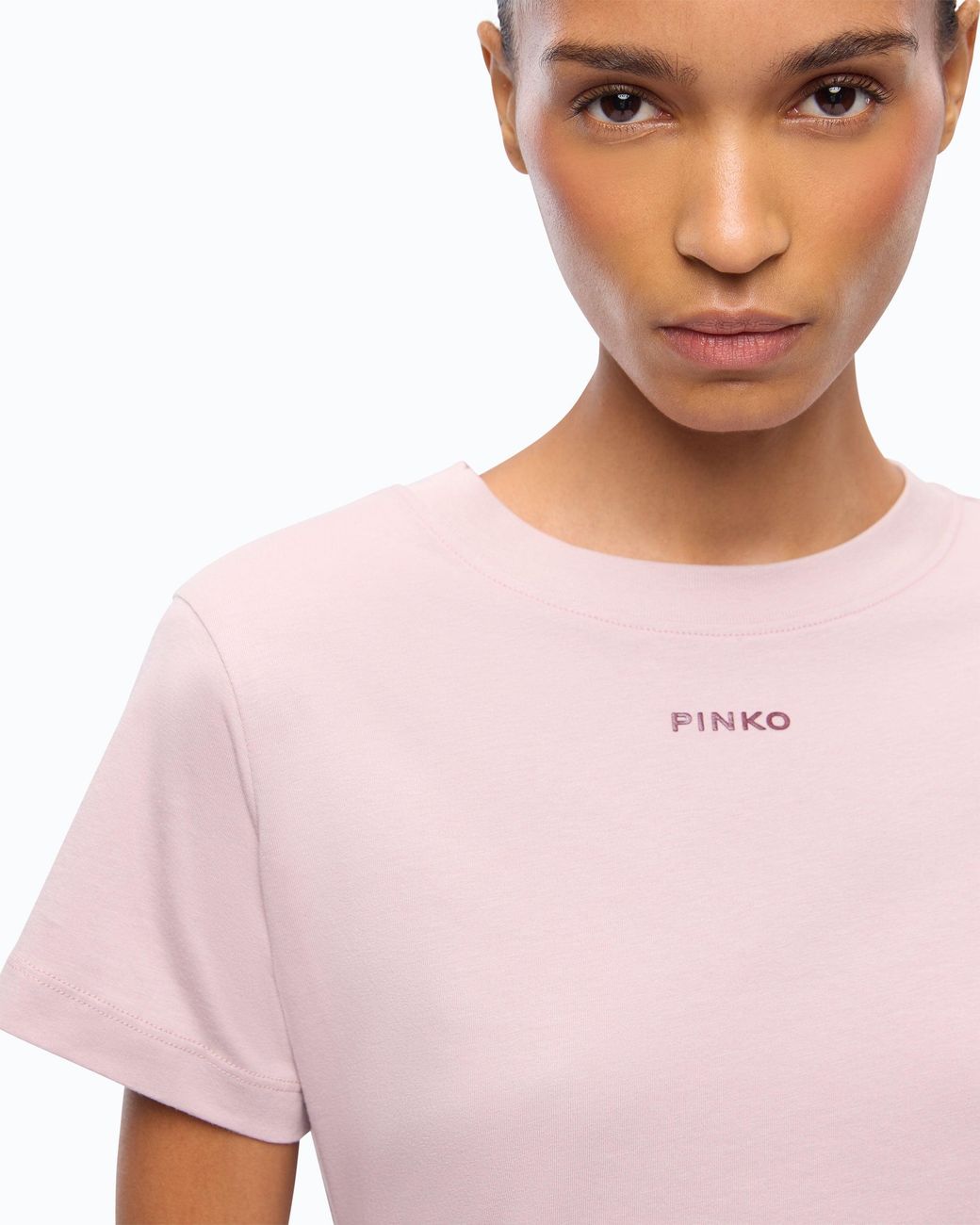 Pinko Pink T-Shirt With Logo