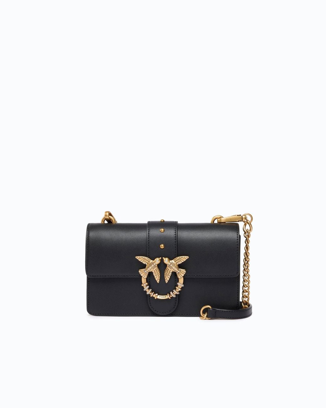 Pinko White Mini Love Bag One Crossbody Bag