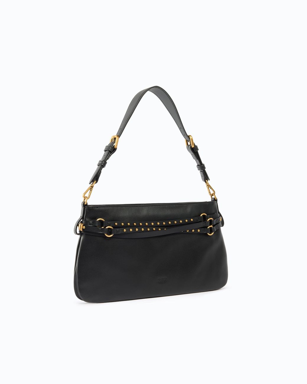 Pinko Black Belt Bag Medium Shoulder Bag
