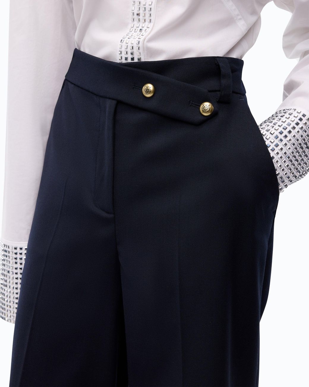 Pinko Blue Bermuda Shorts