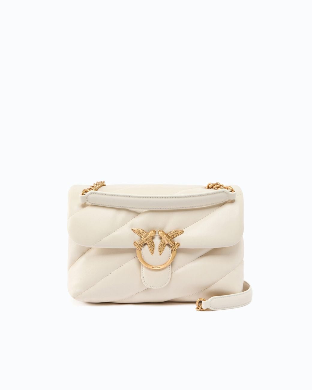 Pinko Natural Classic Love Bag Puff Maxi Quilt