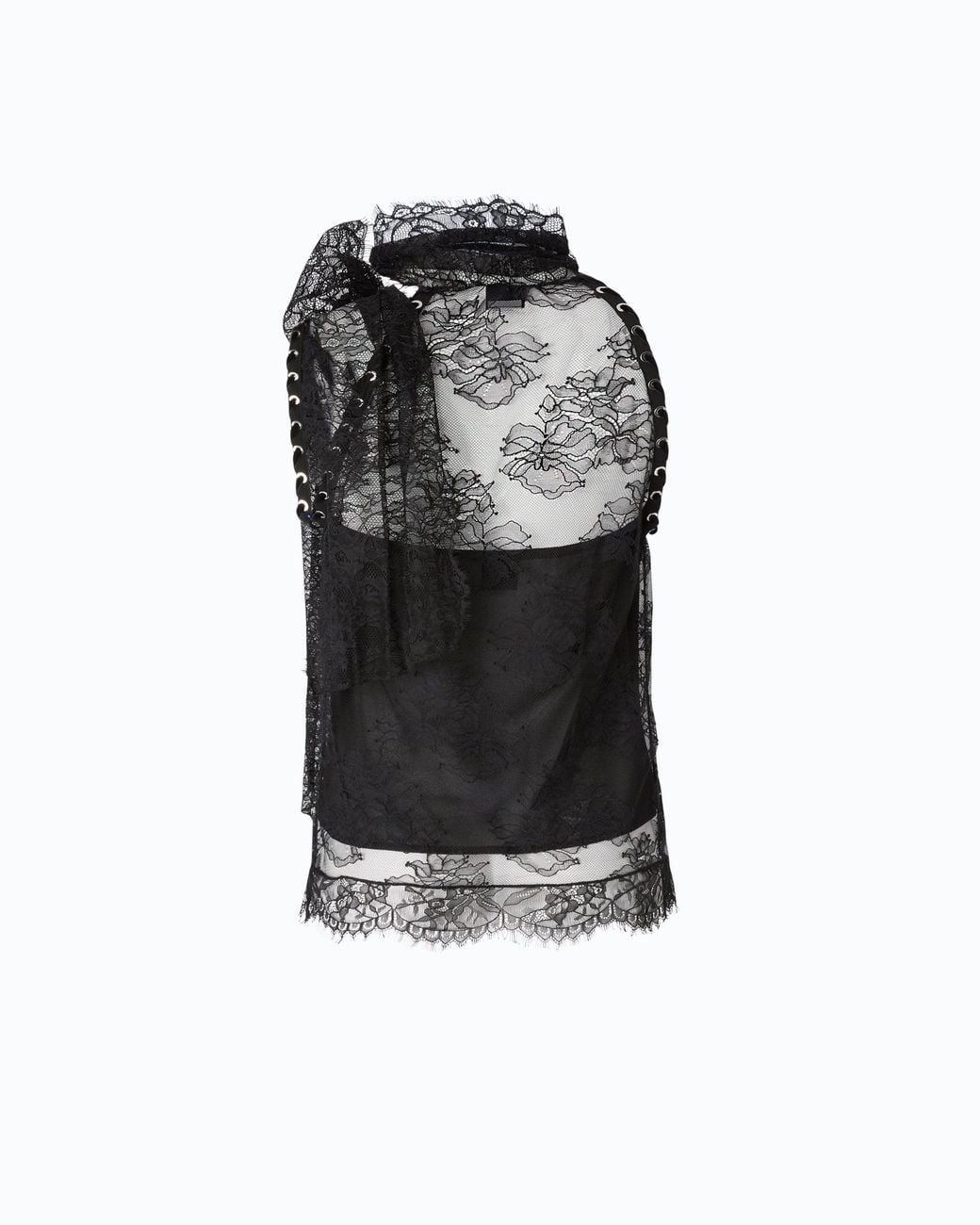 Pinko Black Open-Back Top