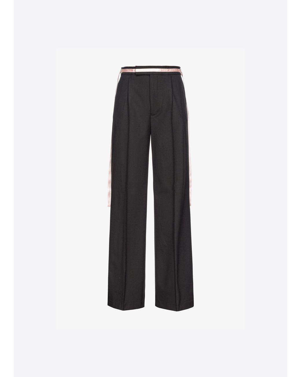 パンツ PINKO Reimagine by Pinko X Patrick McDowell cotton trousers Reimagine by PINKO X Patrick McDowell trousers with