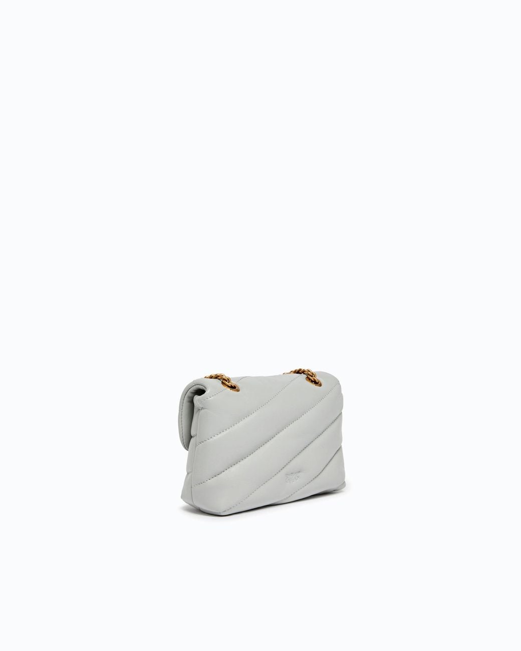 Pinko White Baby Shoulder Bag Love Bag Puff Maxi Quilt