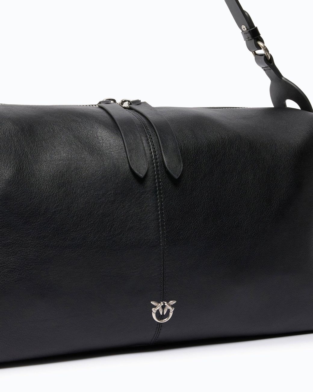 Pinko Black Keeper Bag Large Shoulder Bag