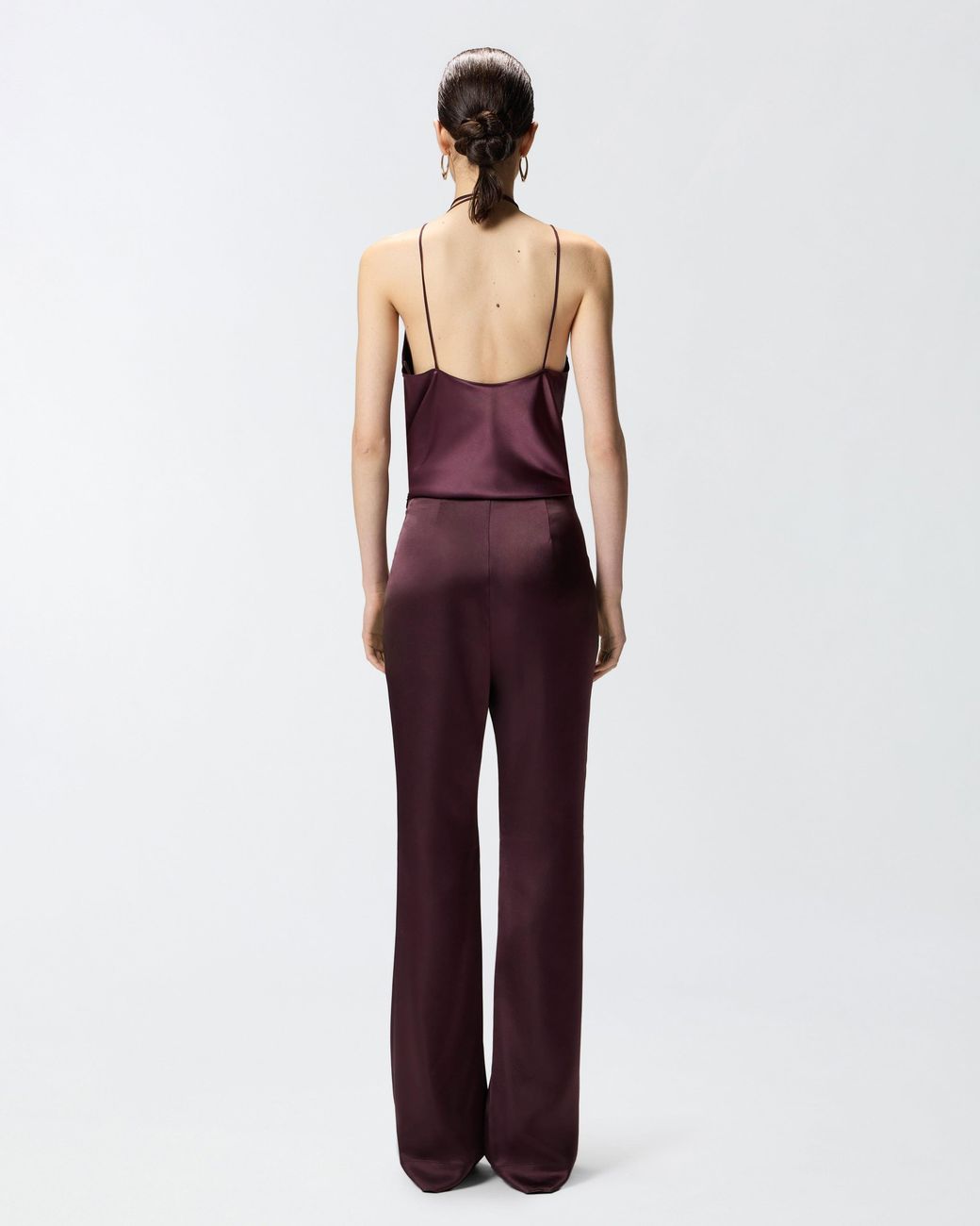 Pinko Purple Flared Trousers