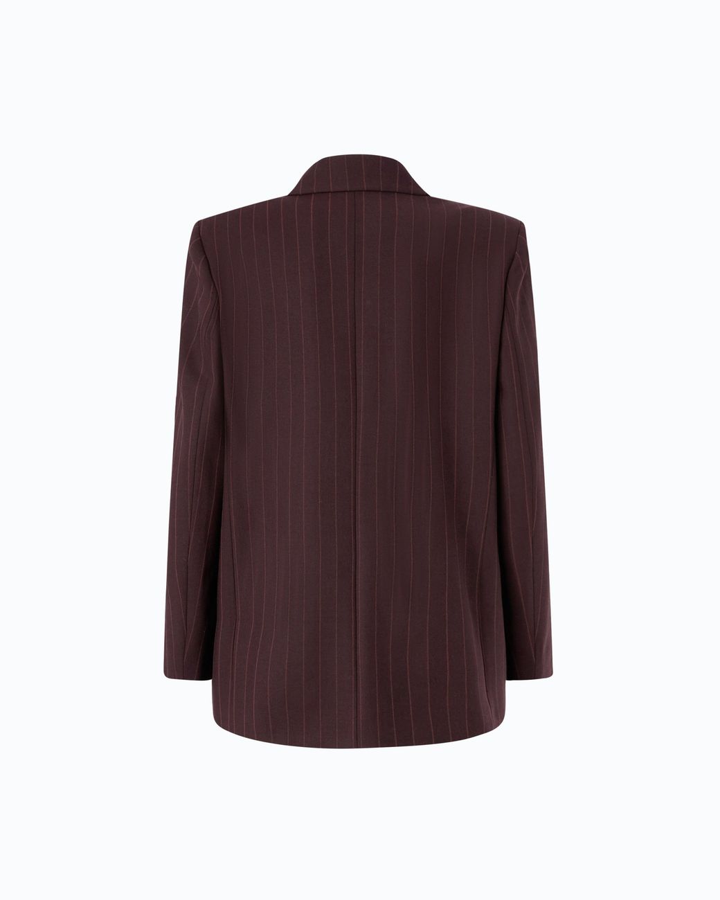 Pinko Purple Double-Breasted Check Jacket
