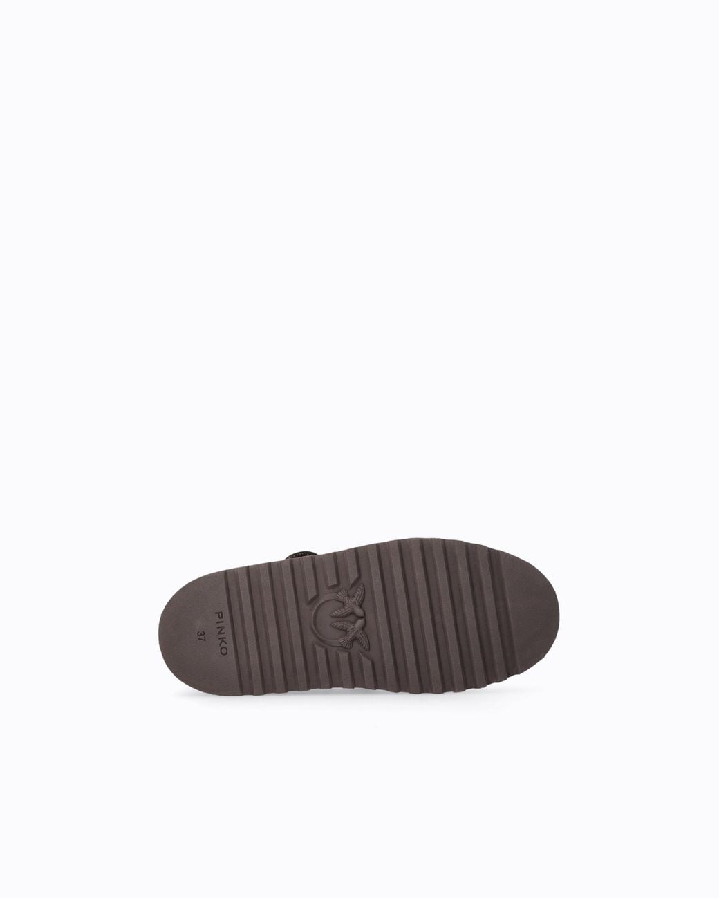 Pinko Brown Suede Ankle Boots With Faux Fur Lining