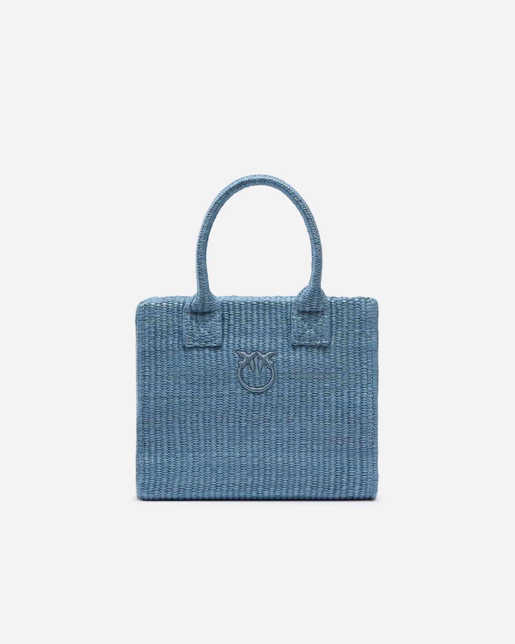 Pinko Blue Beach Small Shopping Tote