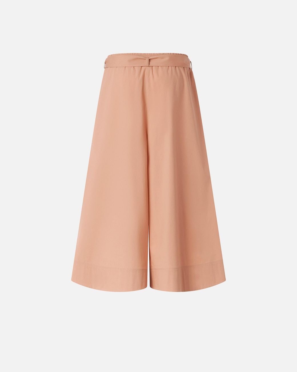 Pinko White Long Shorts With Love Birds Buckle