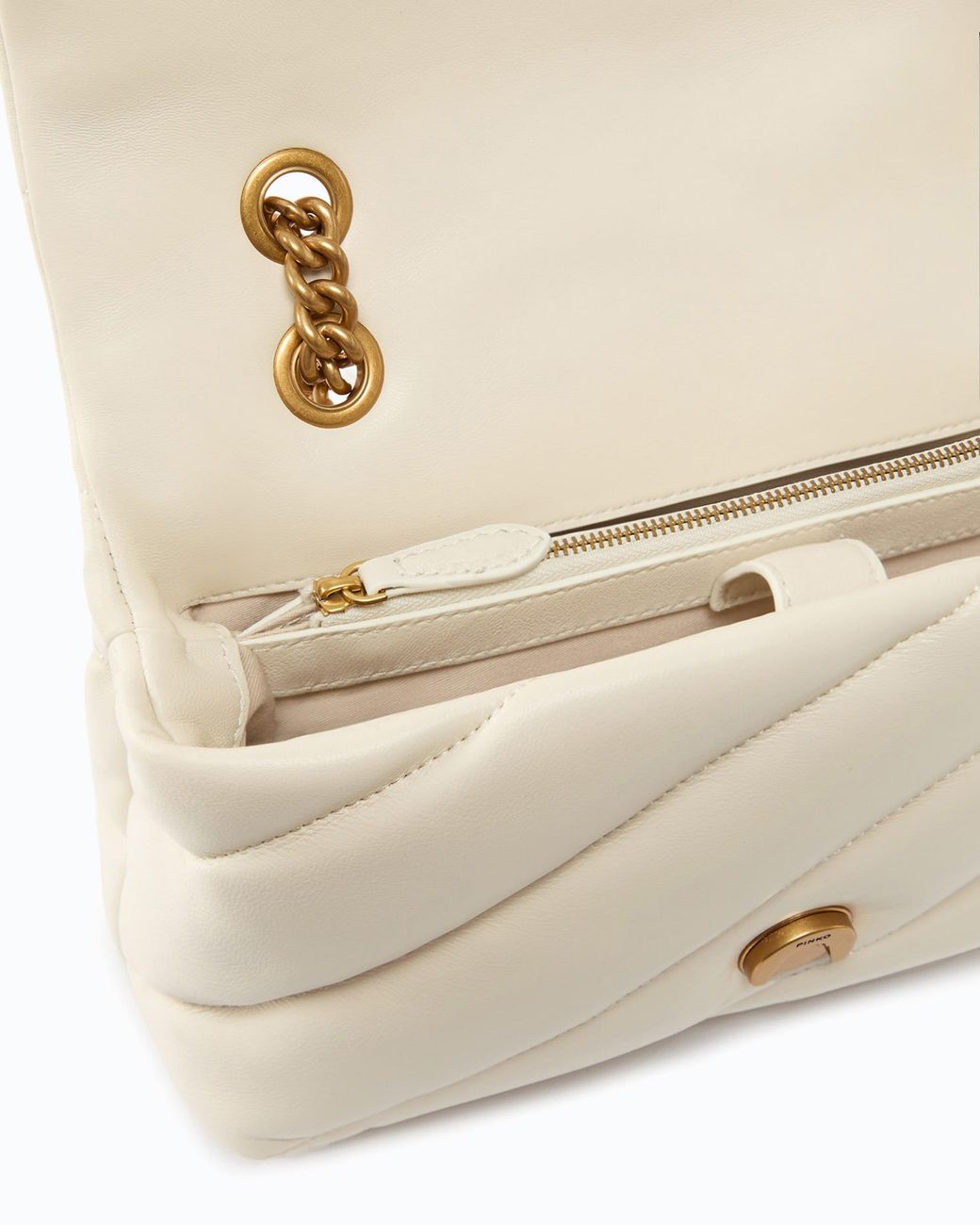 Pinko Natural Classic Love Bag Puff Maxi Quilt