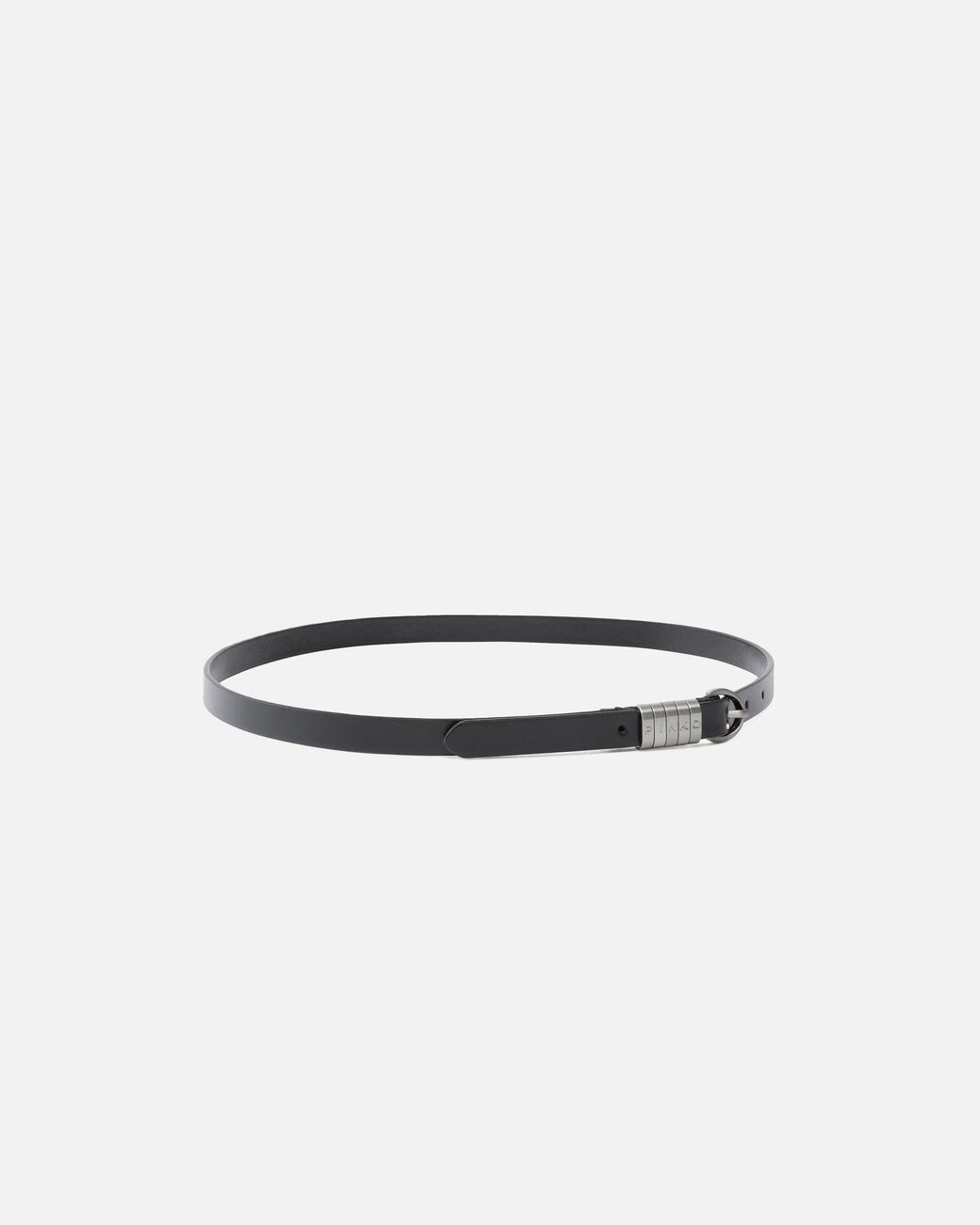 Pinko Black 1.2-Cm Belt With Lettering Logo