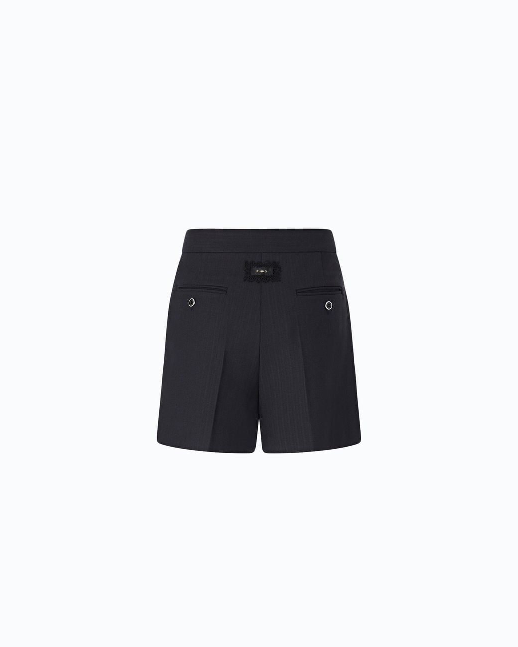 Pinko Blue Tailored Shorts