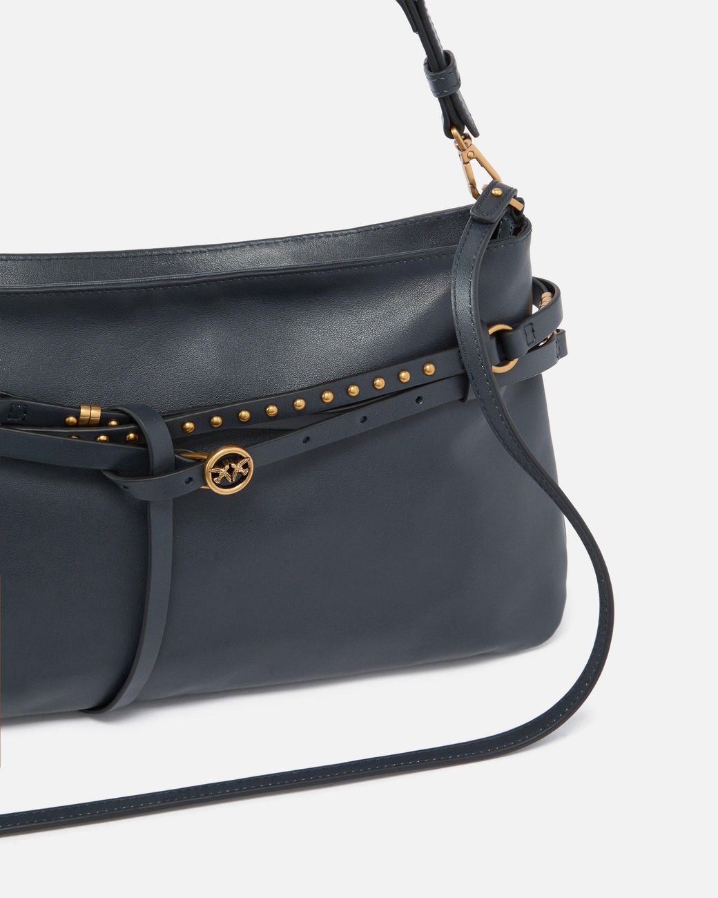 Pinko Blue Belt Bag Medium Shoulder Bag