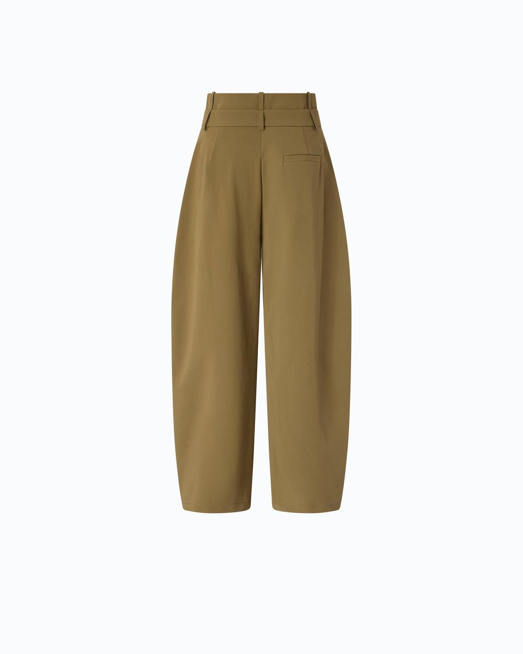 Pinko Natural Barrel-Fit Trousers