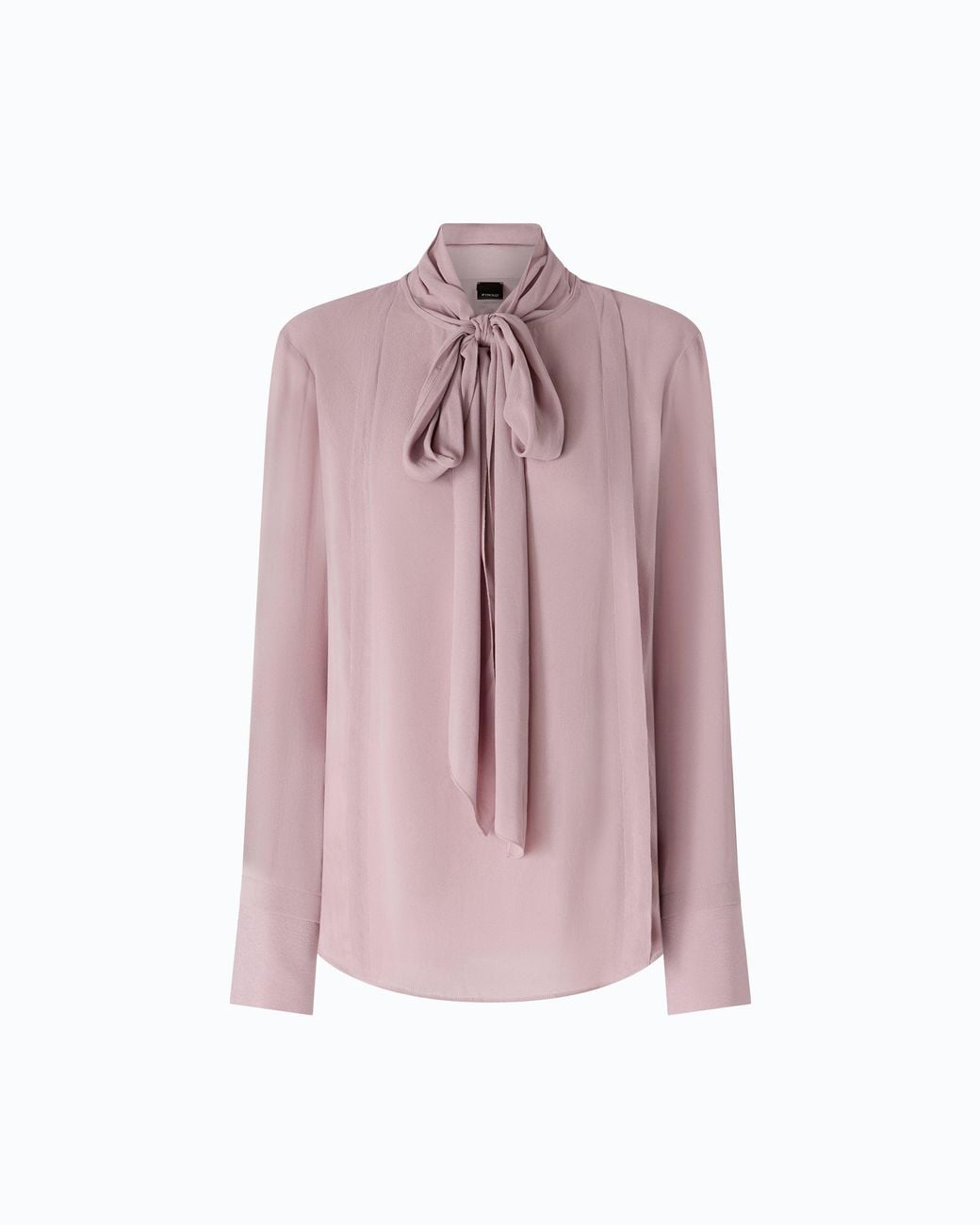 Pinko Pink Blouse With Sash Collar