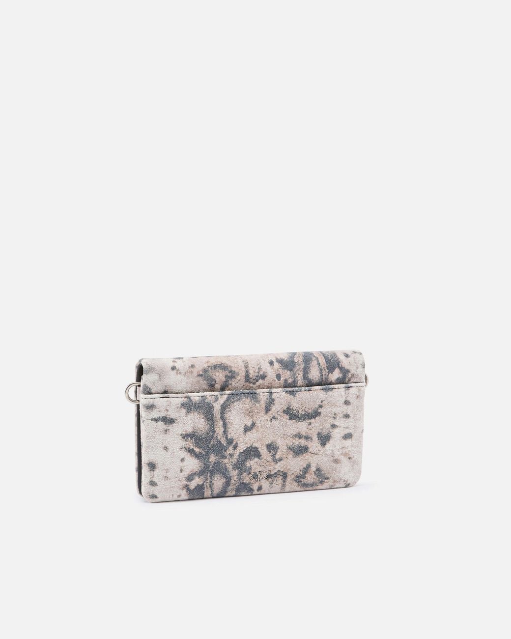 Pinko White Love Bag Click Soft Horizontal Mini Crossbody Clutch