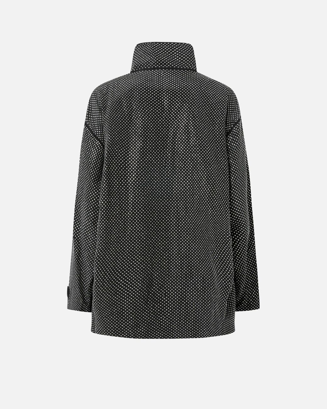 Pinko Technical Parka With Rhinestone-effect Mini Studs in