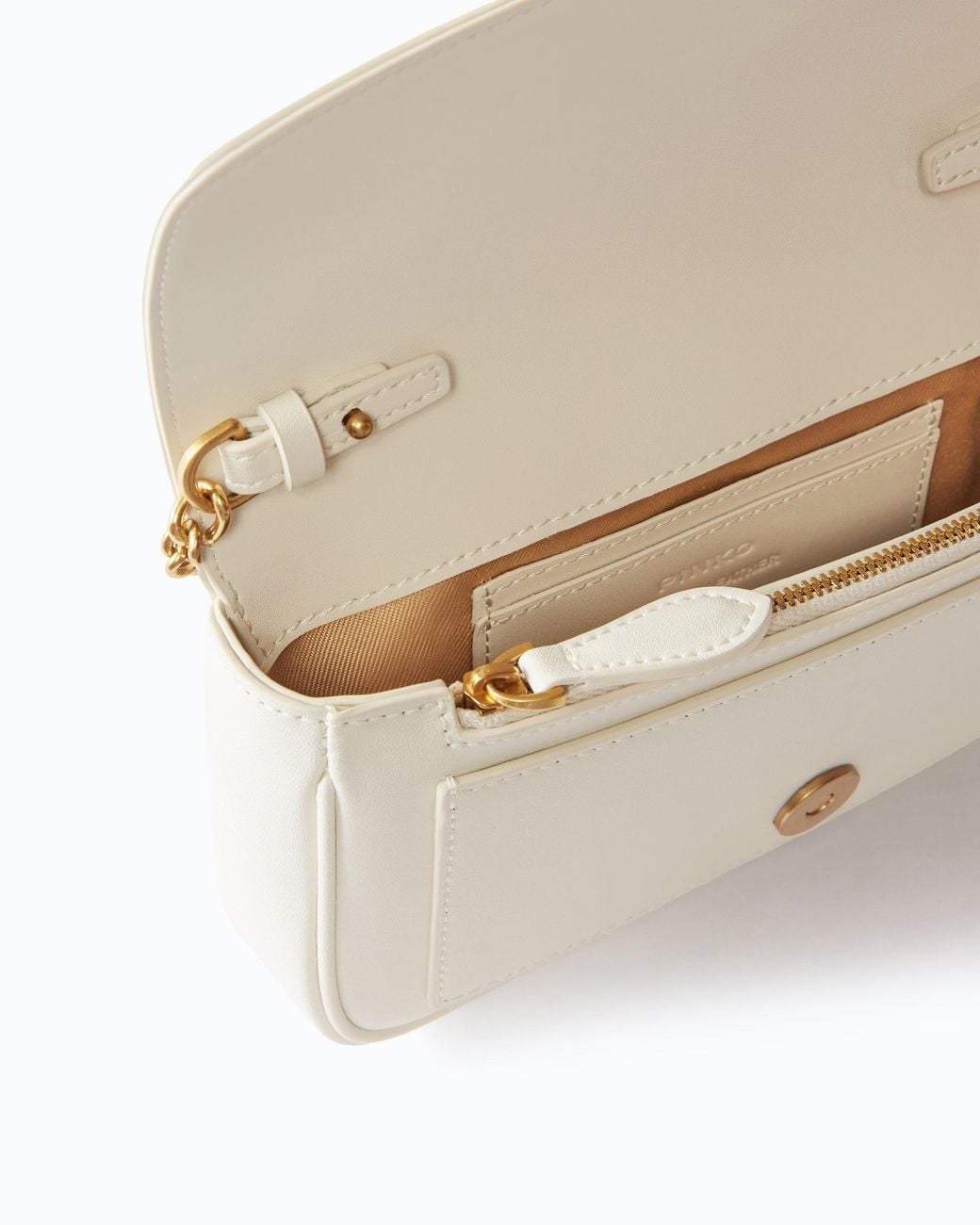Pinko White Small Pocket Bag Love Bag One Simply