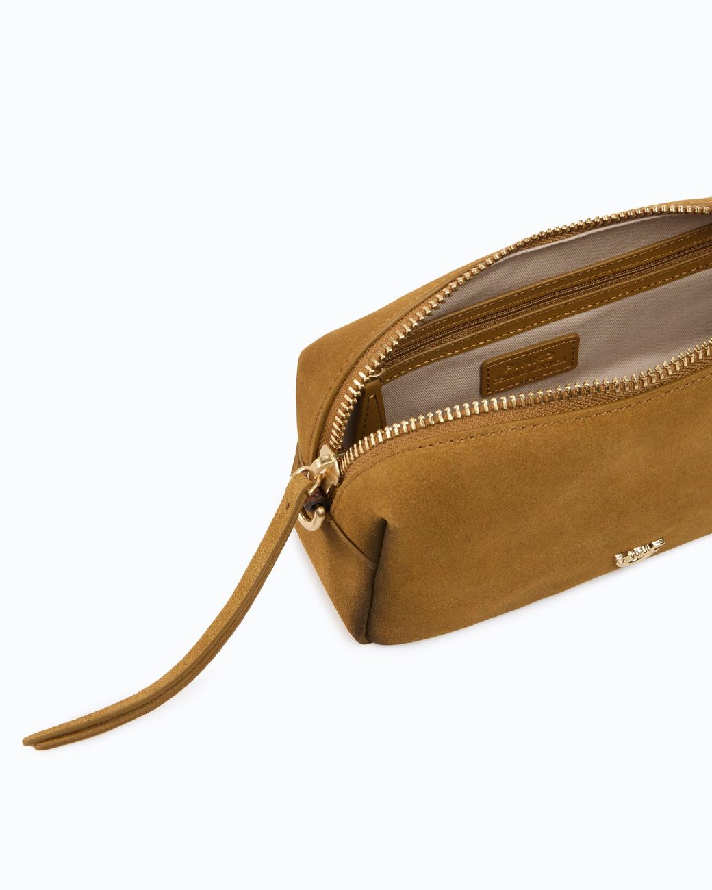 Pinko White Mini Crossbody Boston Bag