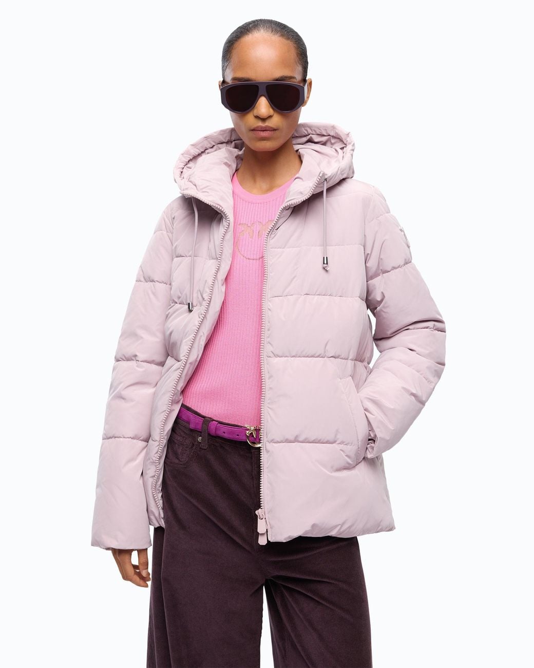 Pinko Pink Down Jacket
