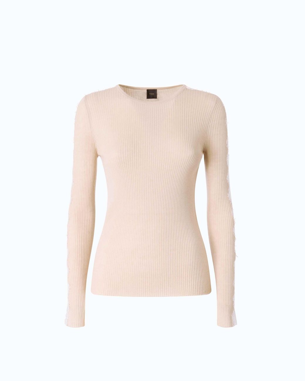 Pull Côtelé À Dentelle Pinko en coloris Pink