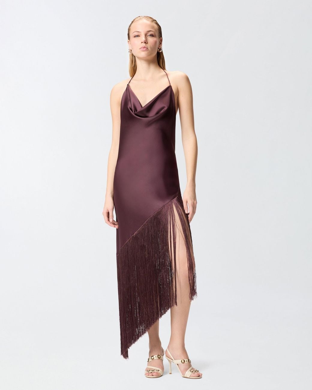 Pinko Purple Asymmetrical Top