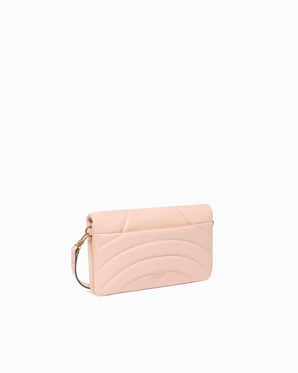 Pinko Pink Love Bag Click Horizontal Small Crossbody Clutch