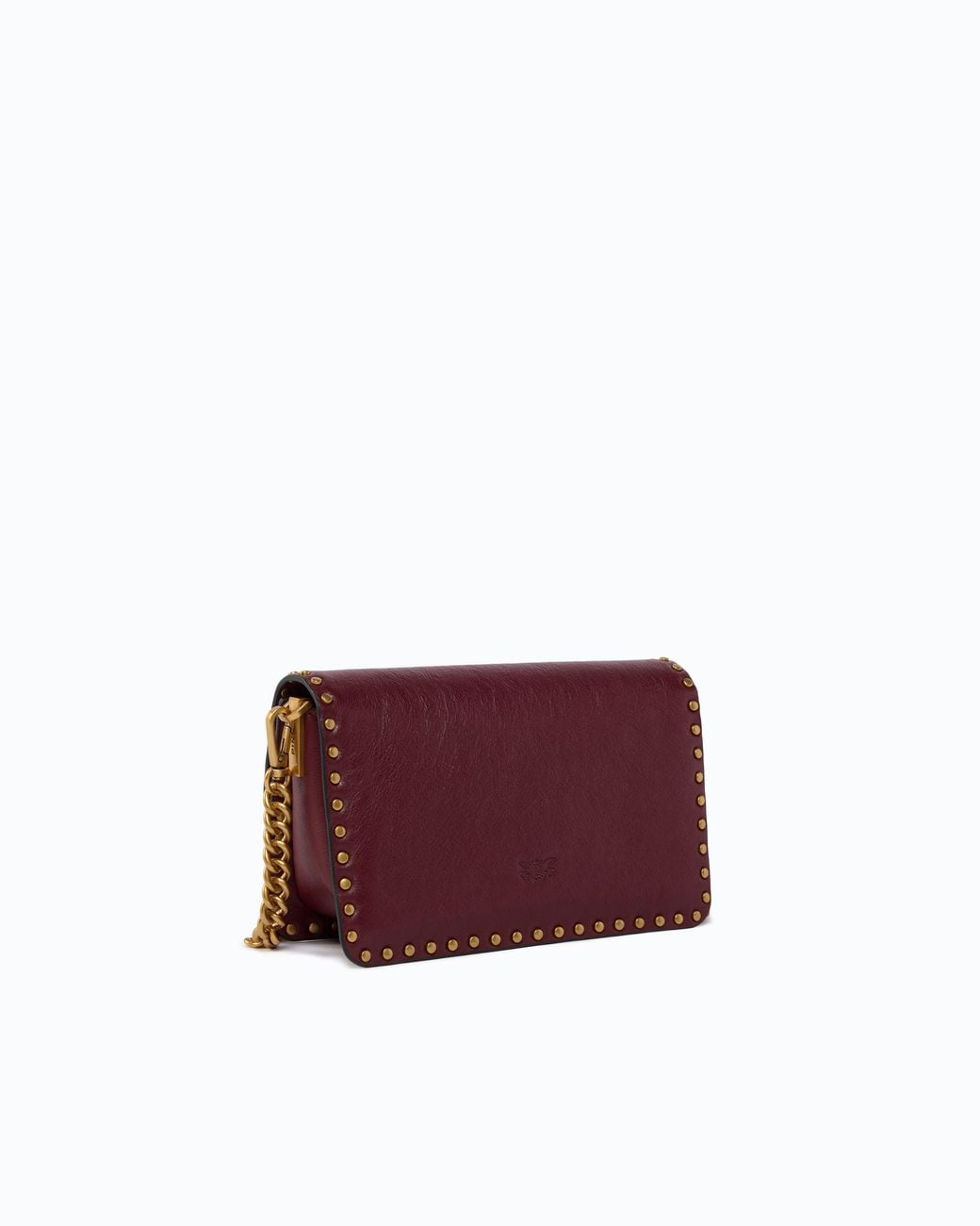 Pinko Purple Mini Love One Slouchy Mn. Studs Sma