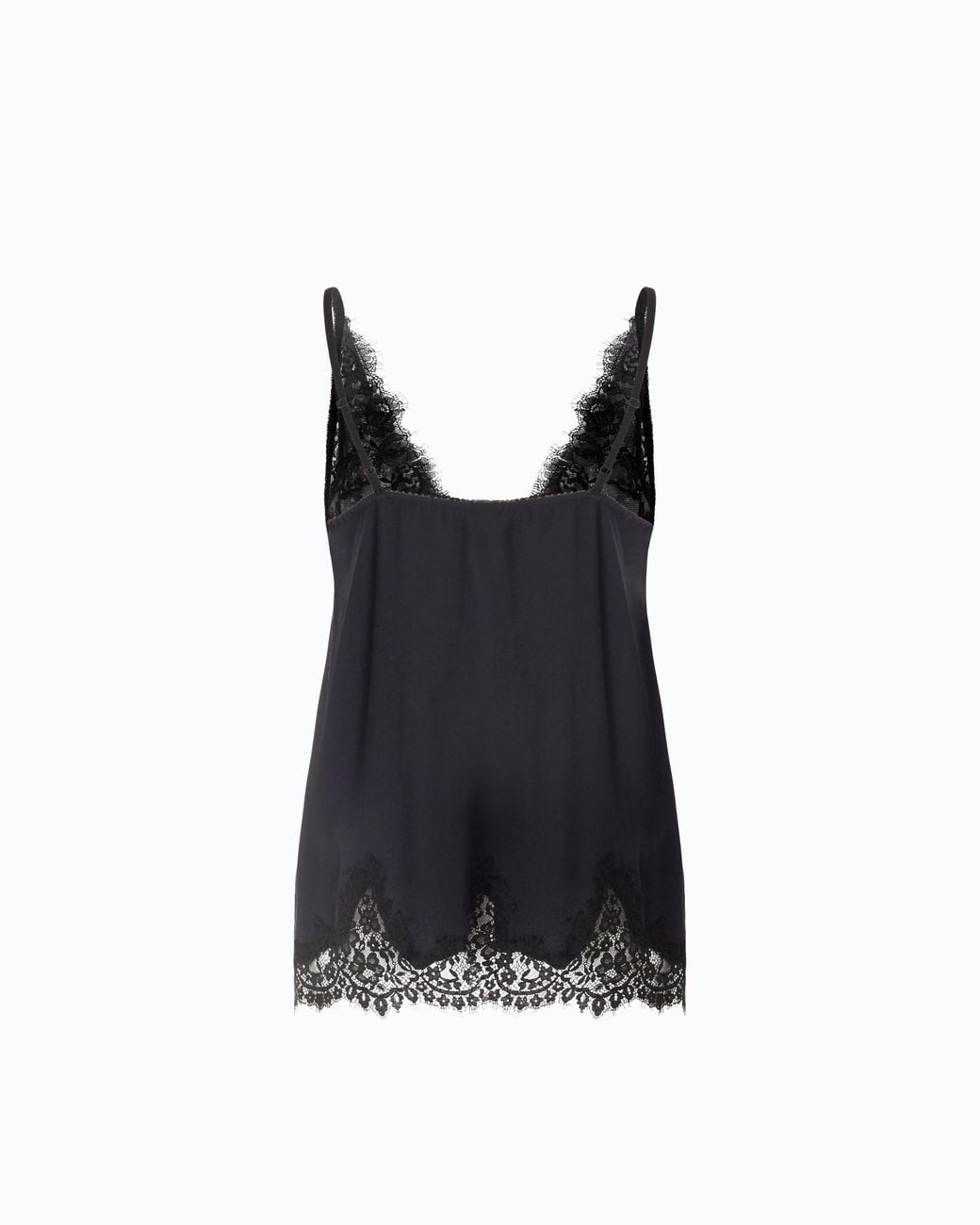 Pinko Black Lace Lingerie Top