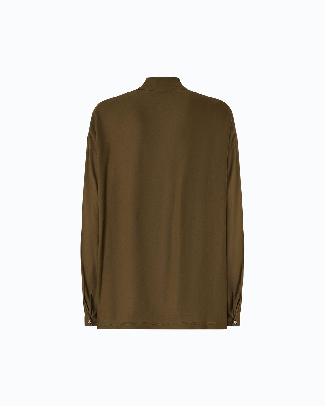 Pinko Green Blouse With Pockets And Buttons