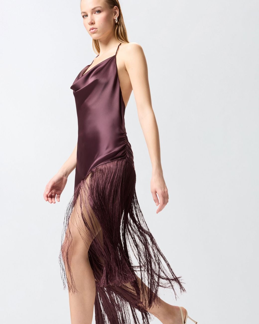 Pinko Purple Asymmetrical Top