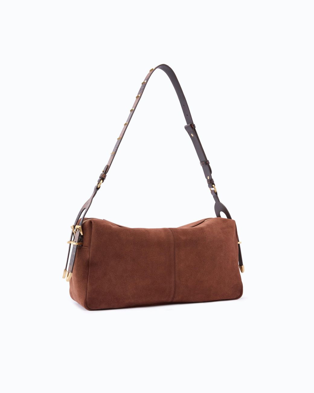 Pinko Brown Keeper Bag Large Shoulder Bag
