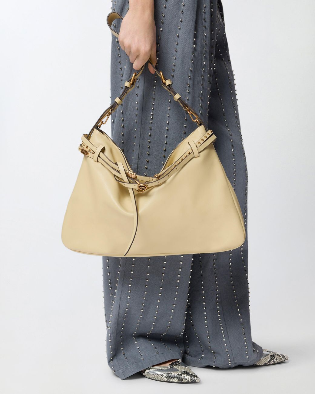 Pinko Natural Belt Bag Big Large Shoulder Bag