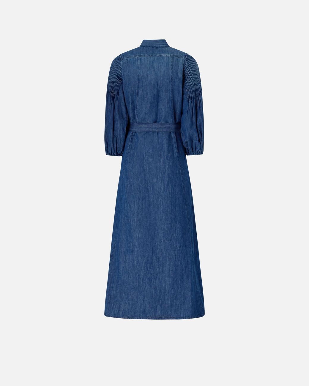 Pinko Blue Long Denim Shirt Dress