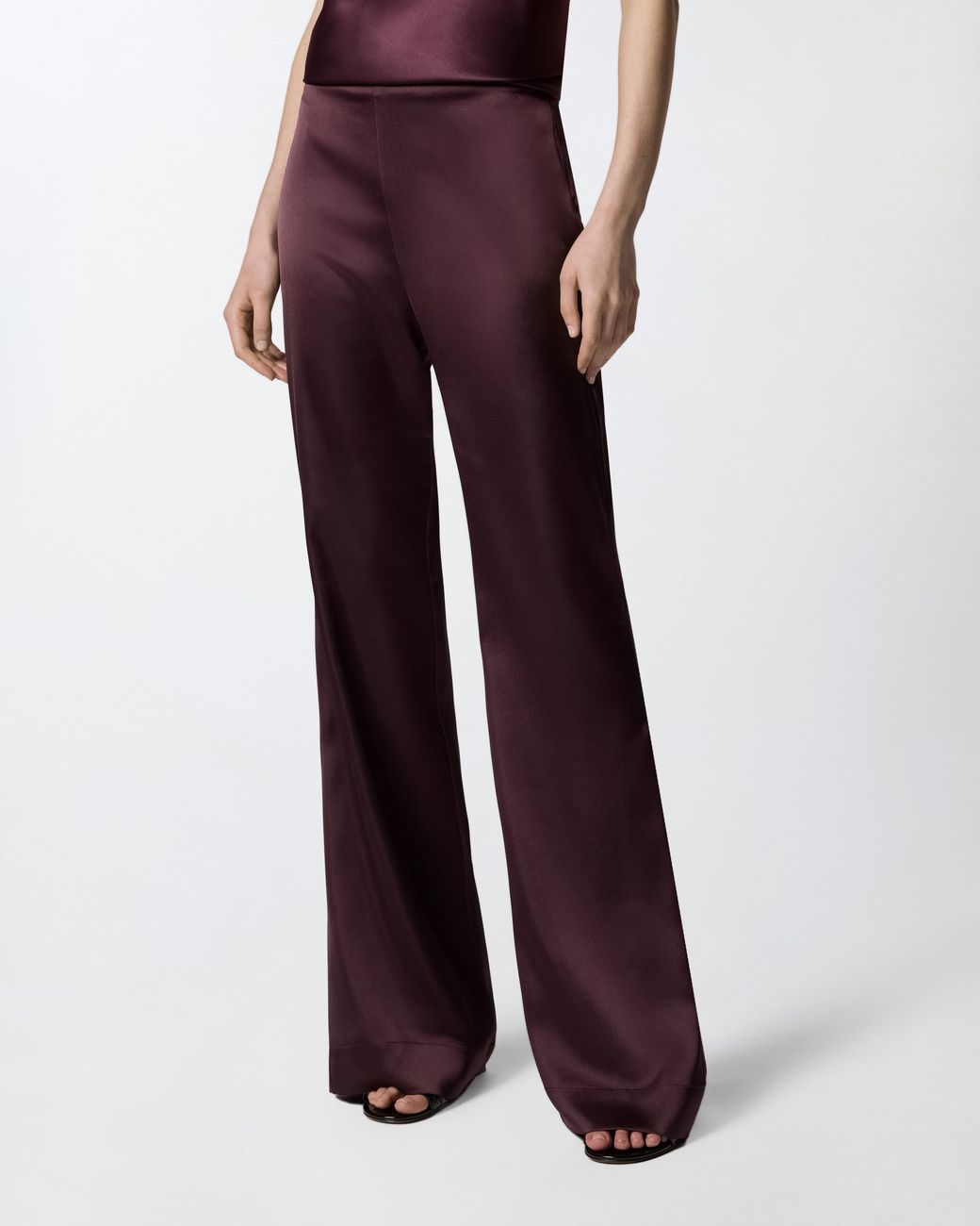 Pinko Purple Flared Trousers