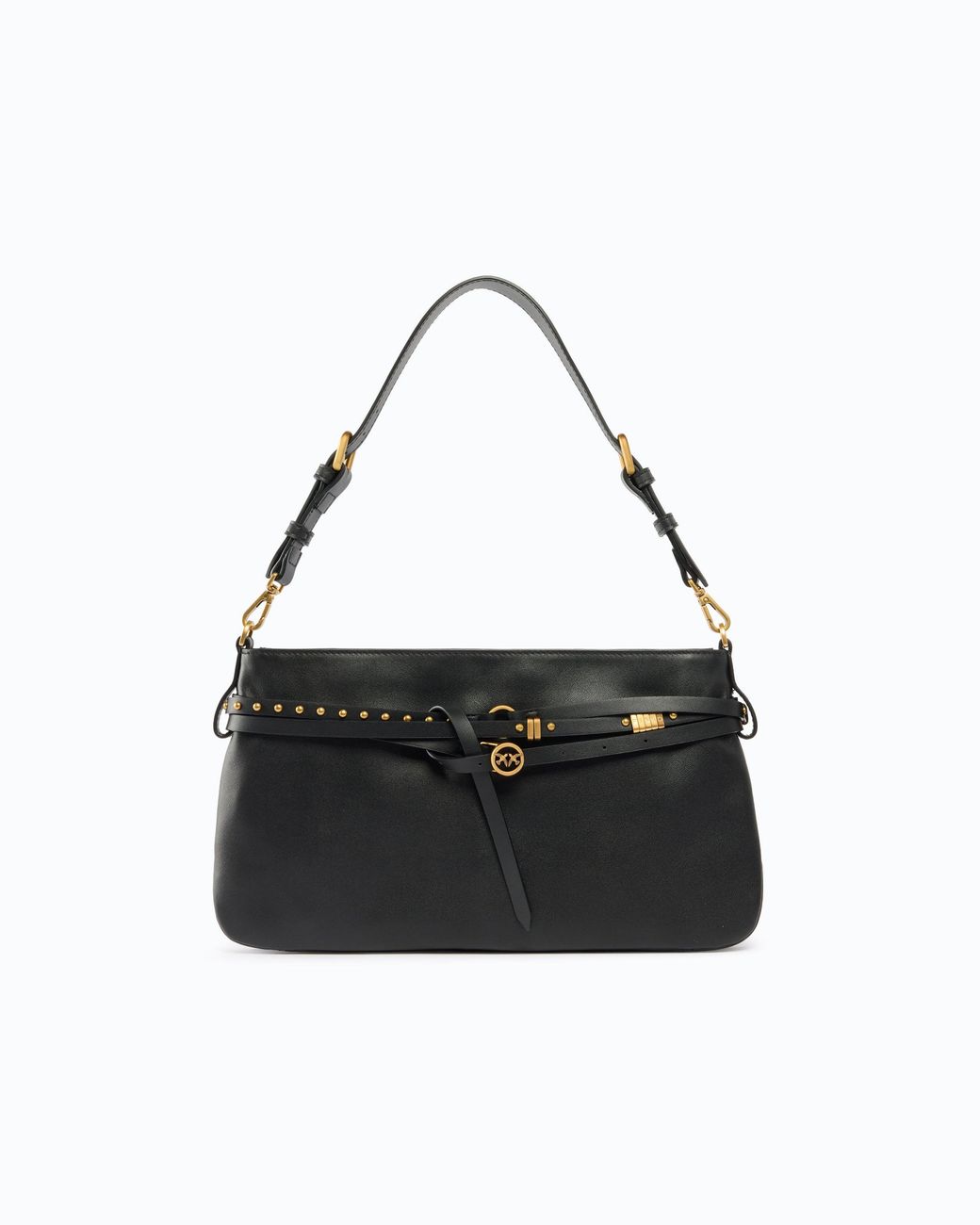 Pinko Black Belt Bag Medium Shoulder Bag