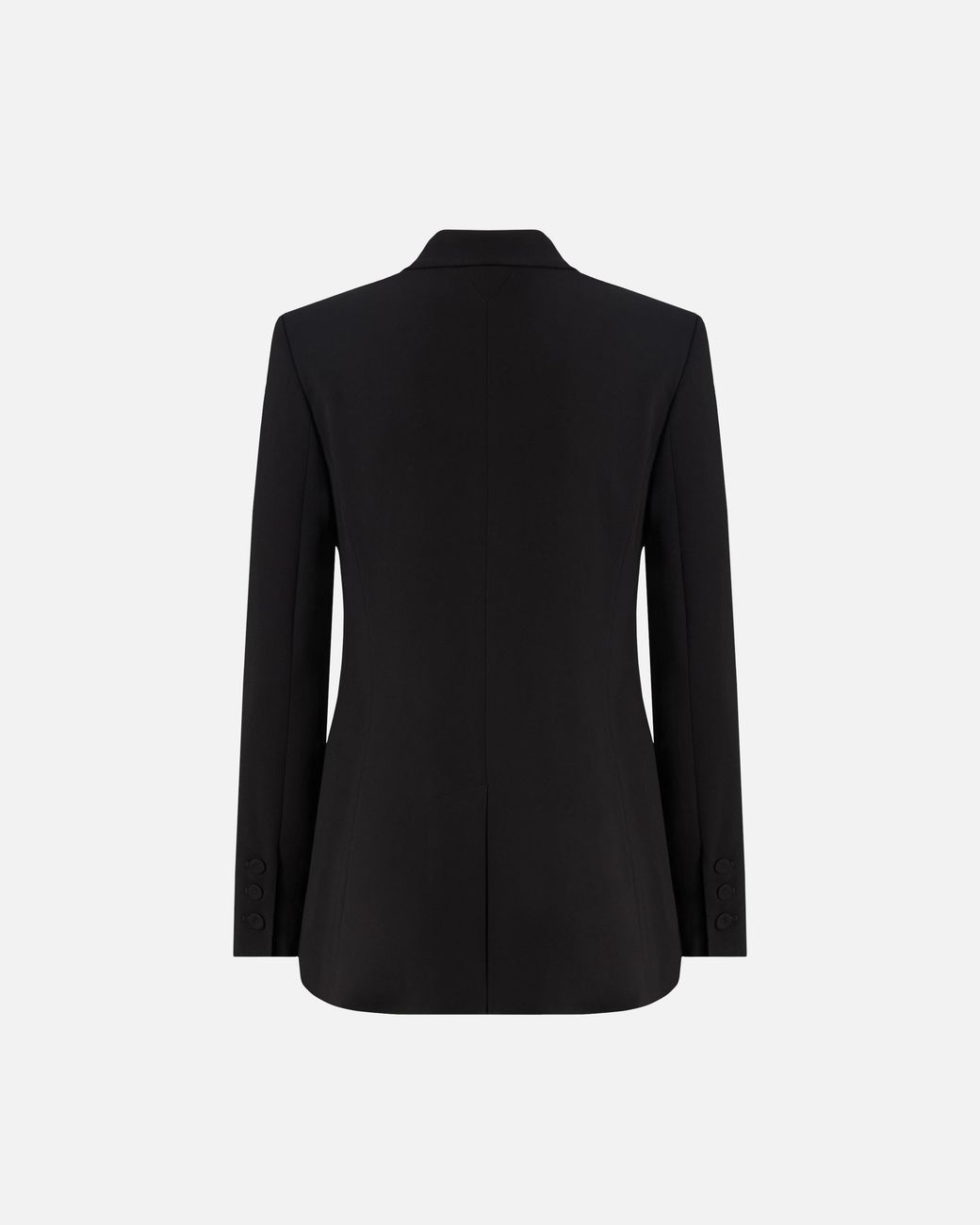 Pinko Black Fitted Double-Breasted Jacket