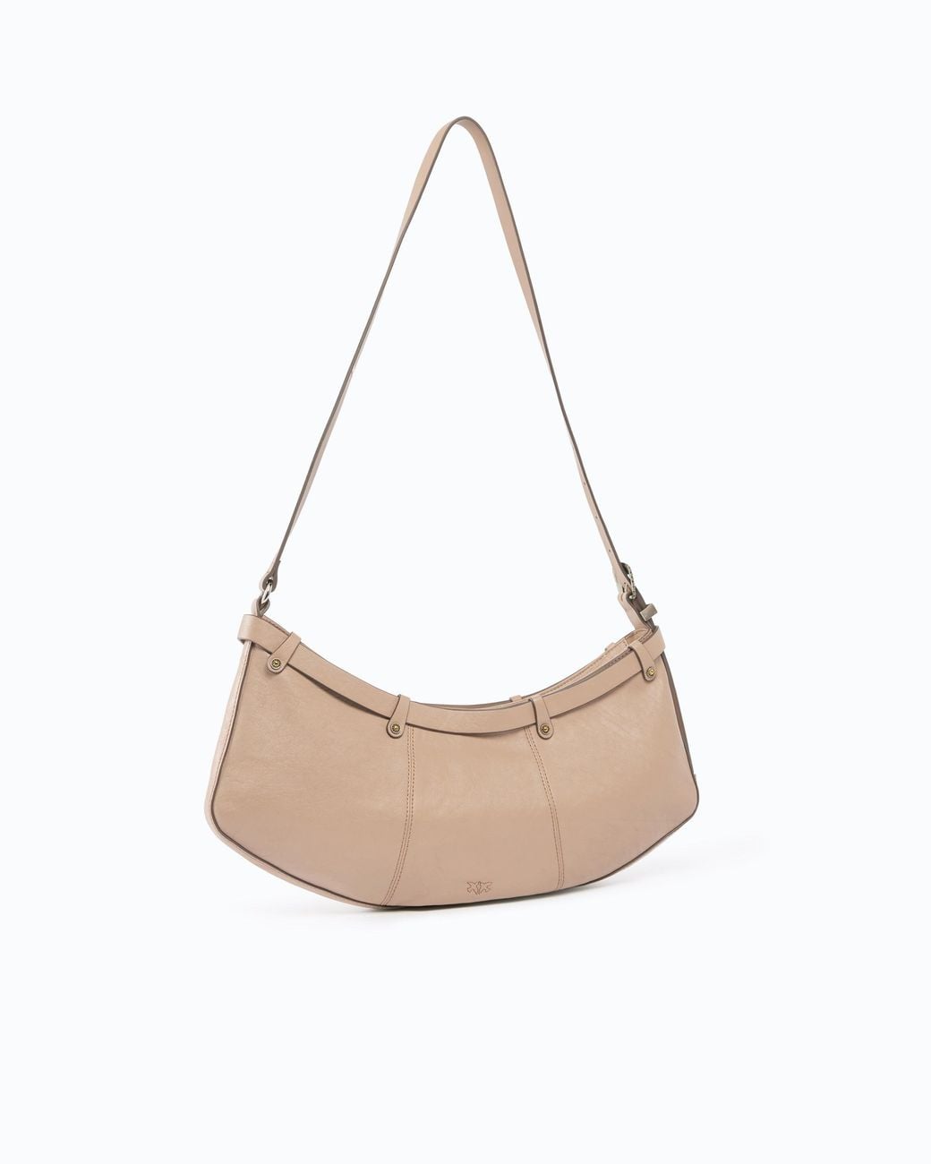 Pinko White Pocket Body Bag Medium Shoulder Bag