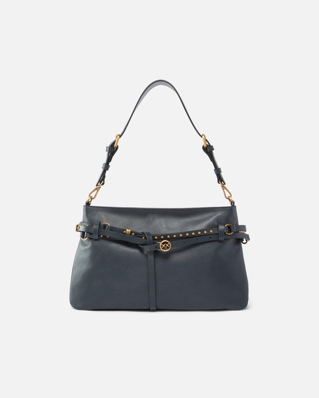 Pinko Blue Belt Bag Medium Shoulder Bag