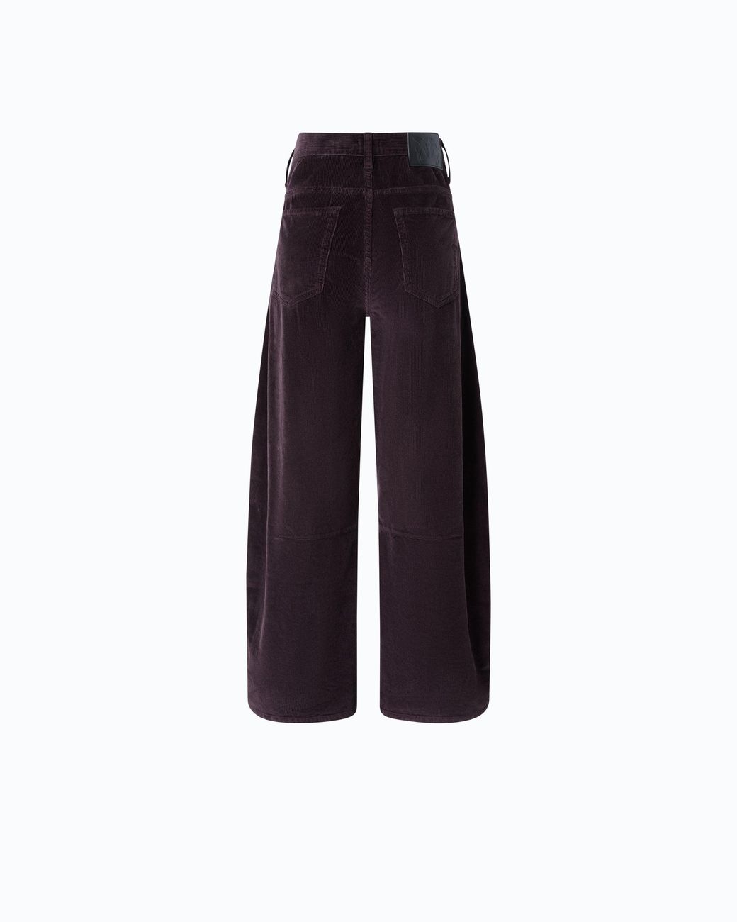 Pinko Blue Barrel-Fit Corduroy Trousers