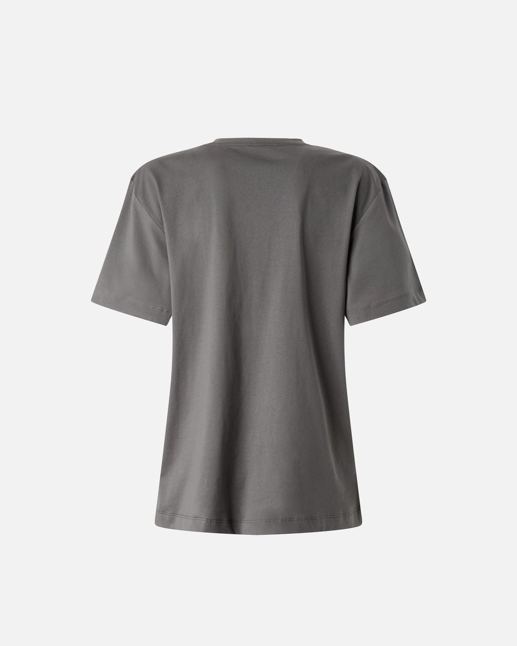 Pinko Gray T-Shirt With Love Birds Jewel Detail