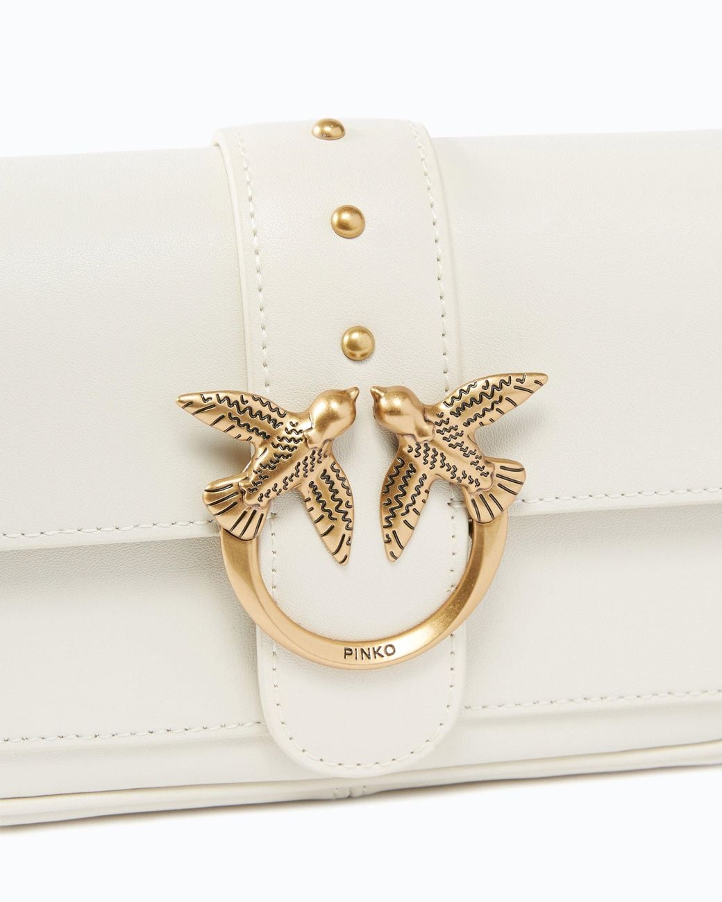 Pinko White Small Pocket Bag Love Bag One Simply