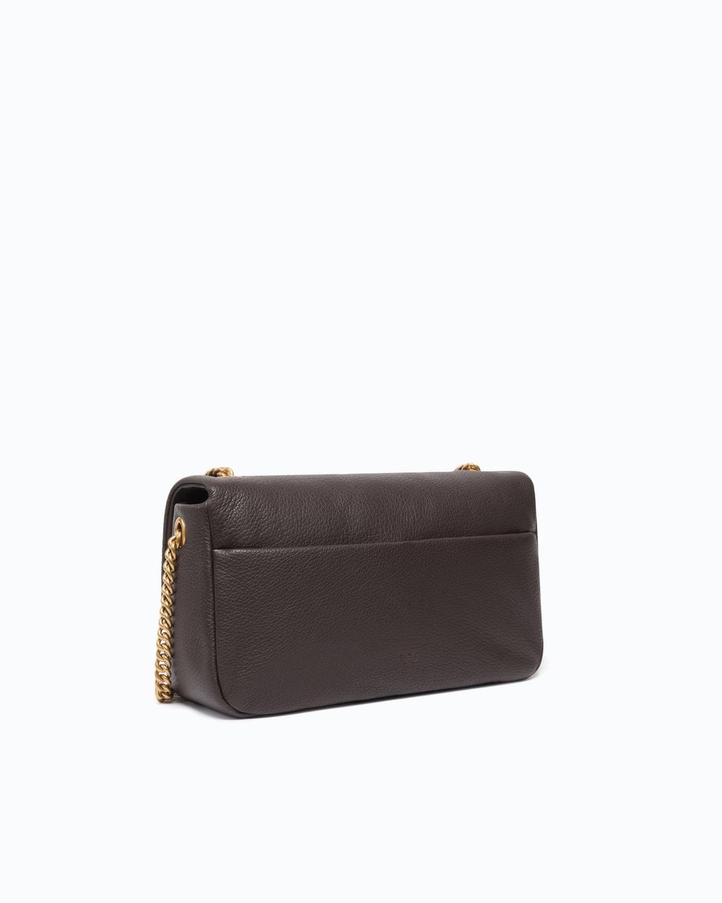 Pinko White Love Bag Click Soft Horizontal Medium Crossbody Bag