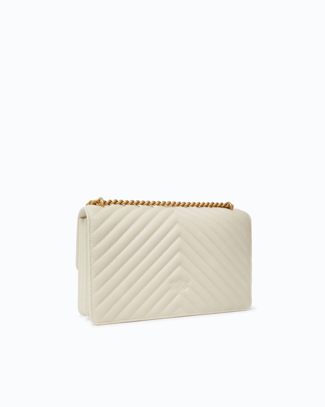 Pinko Natural Classic Love Bag One Chevron