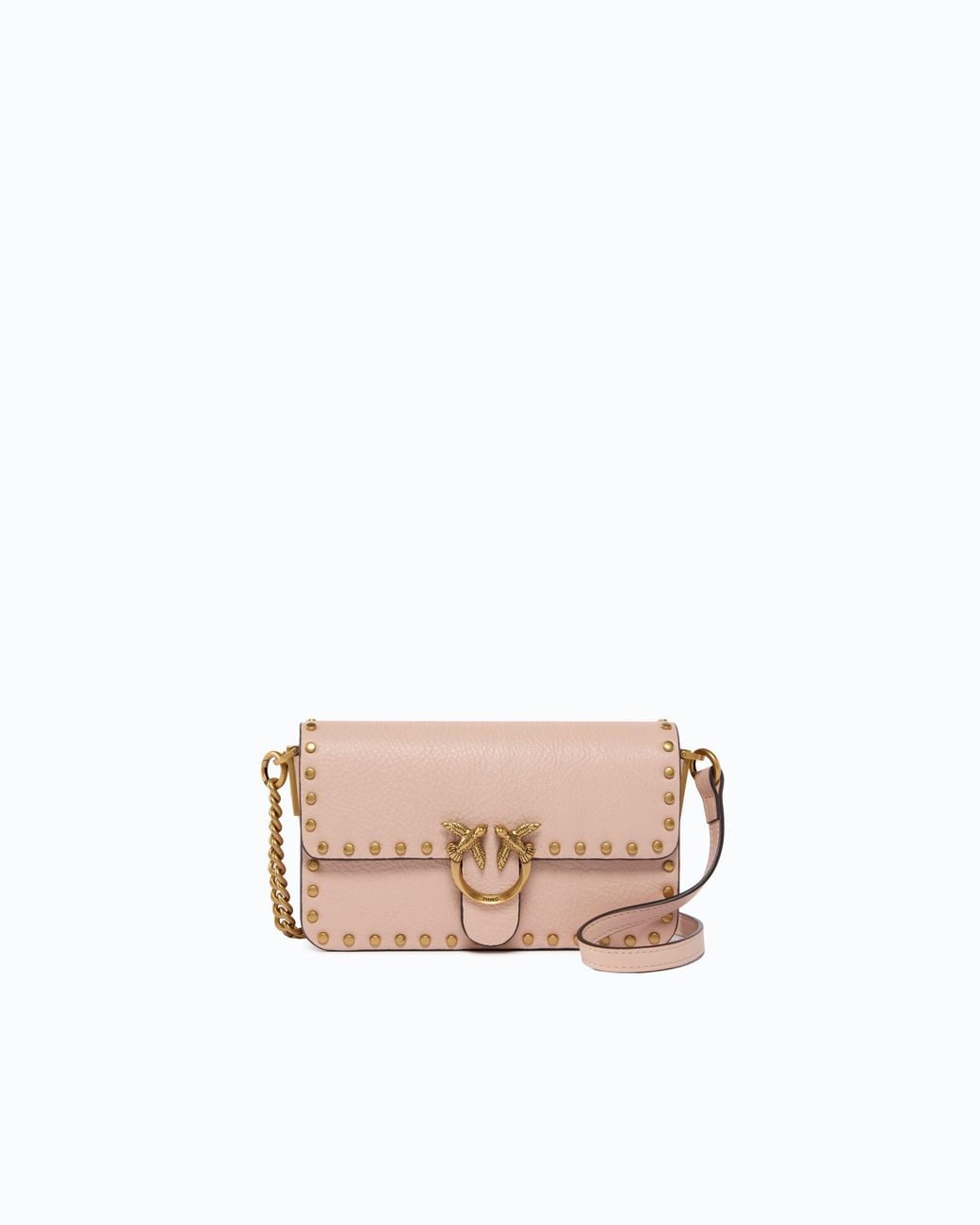 Pinko Pink Baby Love Bag One Slouchy Crossbody Bag