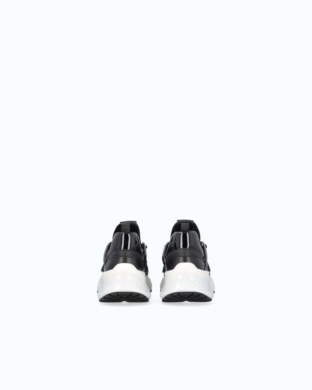 Pinko White Ariel Sneakers With Crystals