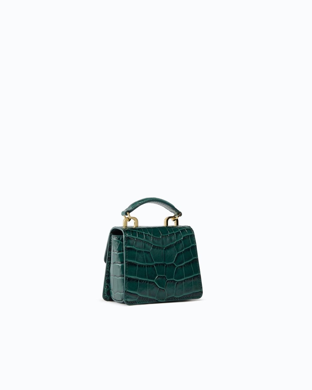 Pinko Green Galleria Micro Love Bag Top Handle Handbag
