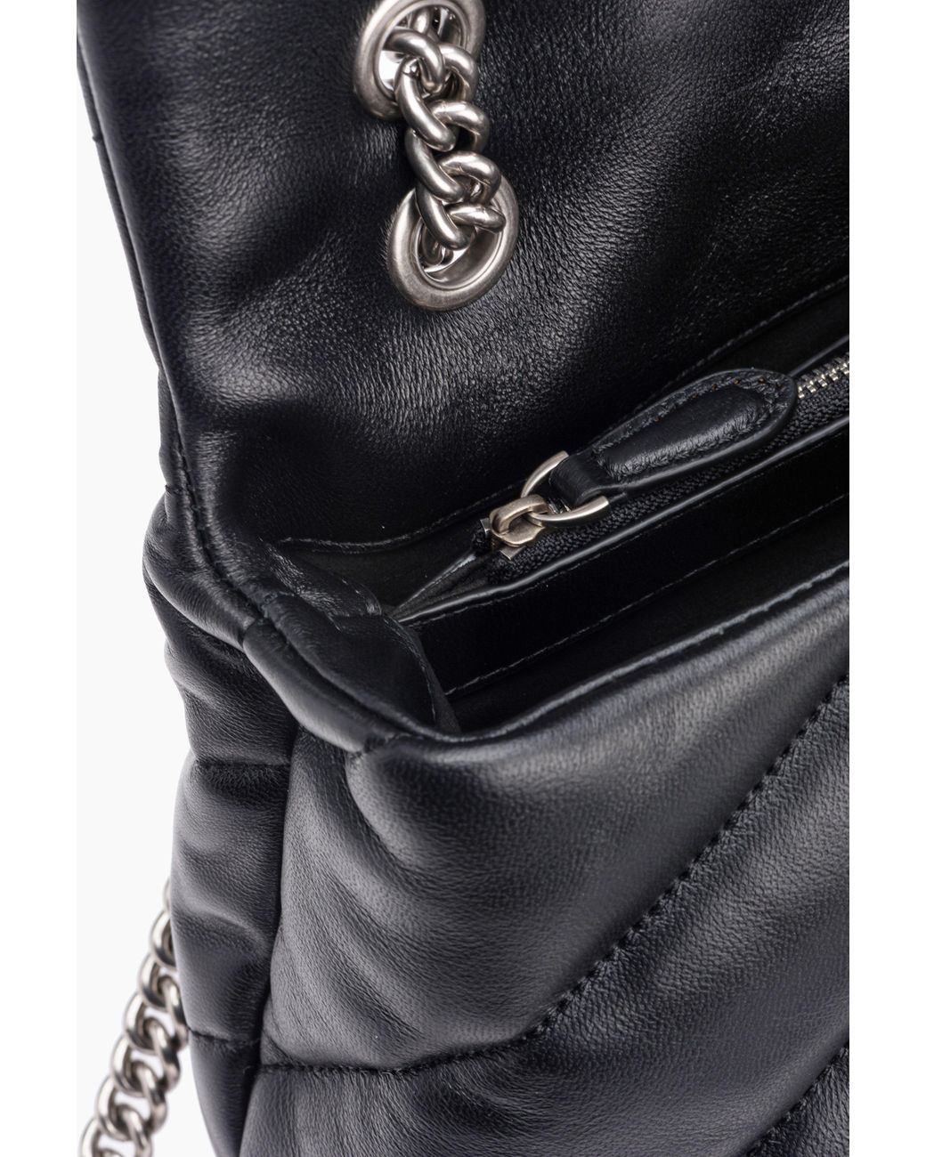 Pinko Black Classic Love Bag Puff Maxi Quilt