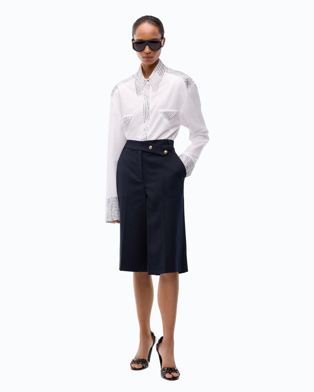 Pinko Blue Bermuda Shorts